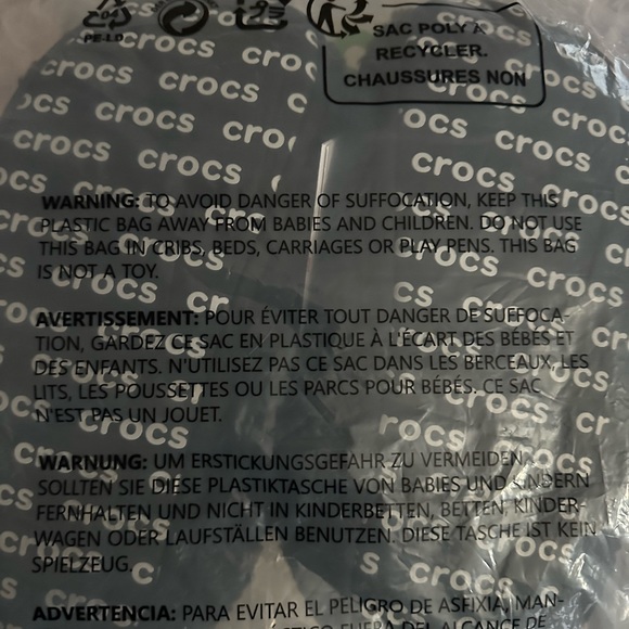 CROCS CLASSIC COZZZY SLIPPER black womens size 9 and mens size 7 tiktok … - Picture 12 of 12